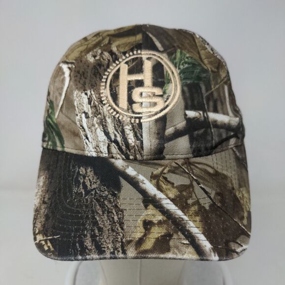 Hunter's Specialties Strapback Hat Camouflage OSFM Adjustable Embroidered Logo - Picture 2 of 7